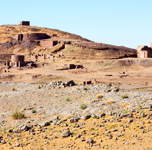 Sahara africa in marokko die alte konstruktion und die historische — Stockfoto