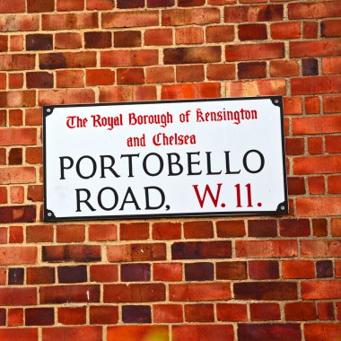  simge sinyal street Londra İngiltere Avrupa eski transpo