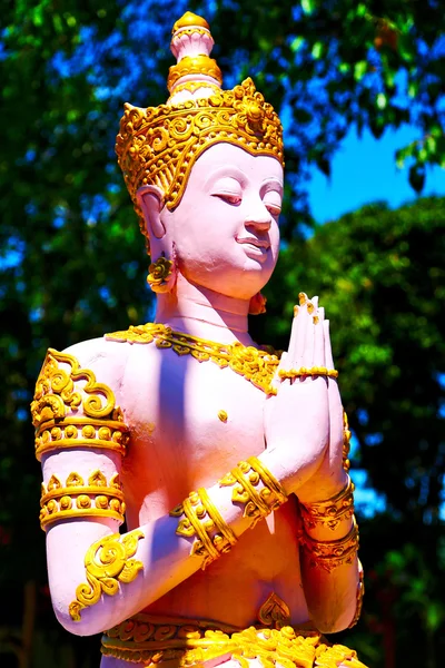 Siddharta dans les palais du temple — Photo