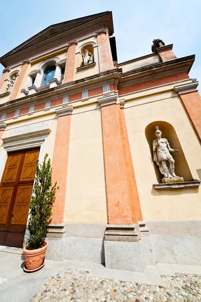 Памятник старый в Италии Европы и солнечный свет — стоковое фото