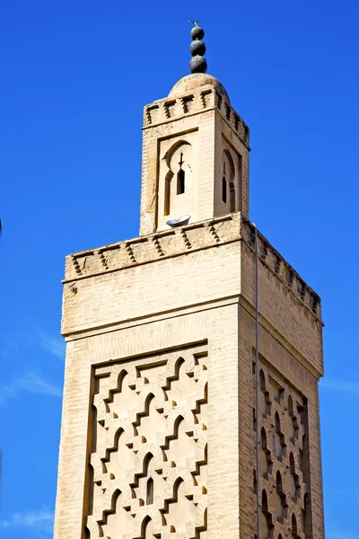 The history in maroc africa  minaret — Stock Photo, Image