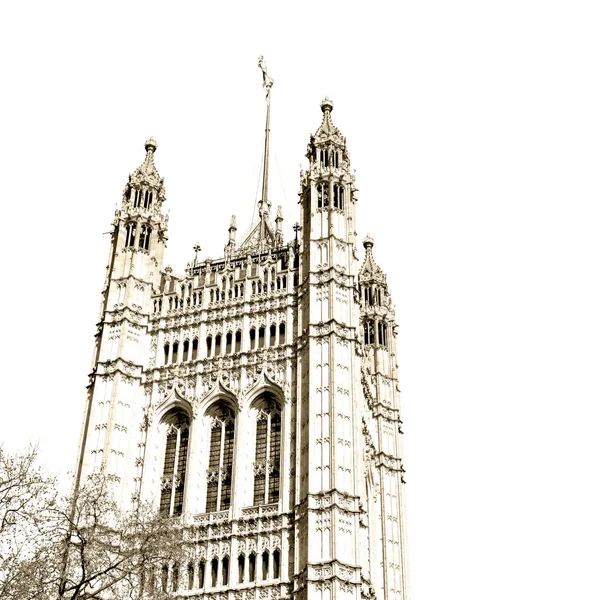 In london altes historisches parlament glasfenster struktur — Stockfoto