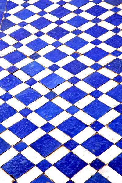 Astratto marocco in Africa texture blu — Foto Stock