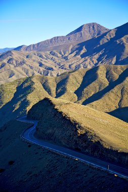 Fas bush kuru atlas dağ