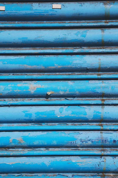 蓝色抽象金属在戈兰伦敦栏杆钢和背景 — 图库照片