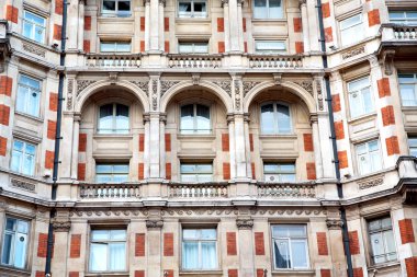 pencere Londra eski d tuğla duvar ve tarihi 