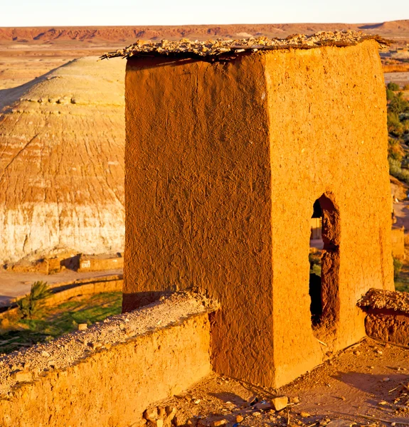 Säsong Afrika i Marocko den gamla contruction och den historiska — Stockfoto