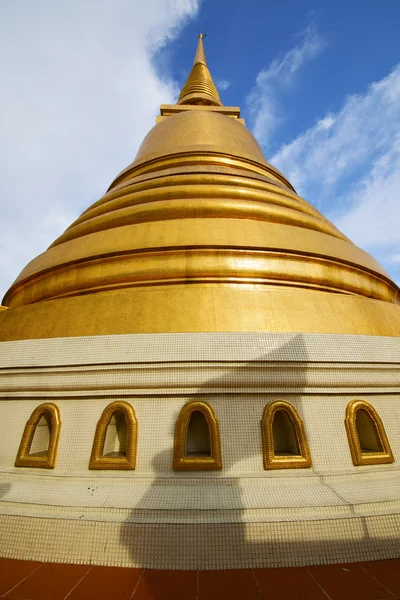 Thailand bangkok abstrakt im Tempeldachfenster — Stockfoto