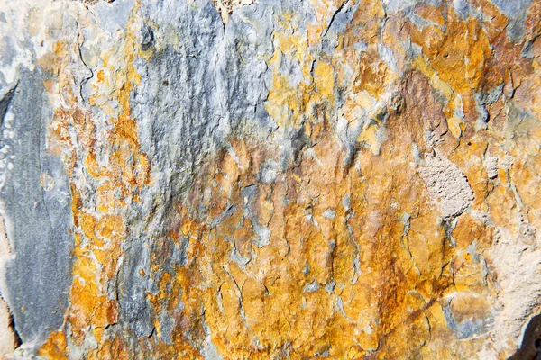 Rochers pierre et rouge orangé mur de gneiss du Maroc — Photo