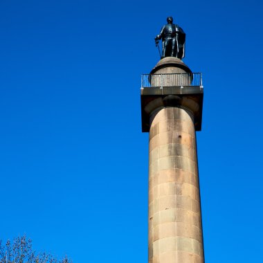 tarihi mermer ve heykeli eski Londra İngiltere'de