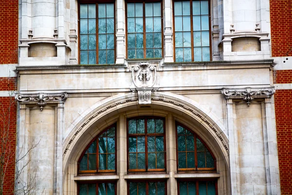 Construction in london englan europe  window — Stock Photo, Image