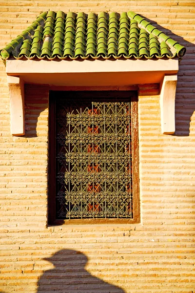 In morocco africa and old construction — Stock Photo, Image