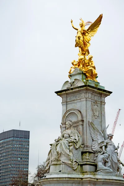 Historique et statue dans la ville de Londres — Photo