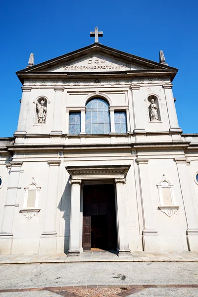 Património arquitetura antiga na religião e luz solar — Fotografia de Stock