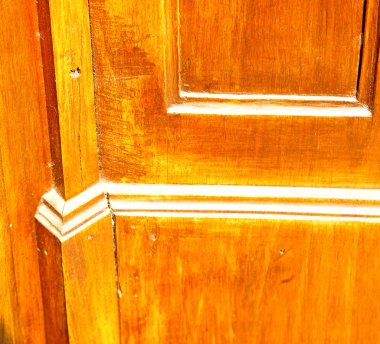 tahıl doku bir kahverengi antika ahşap eski kapı İtalya Euro