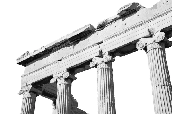 Görögországban a régi építészet és historica történelmi Athén — Stock Fotó
