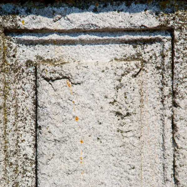 Abstract old column in the  country  of europe italy and marble — Stock Photo, Image