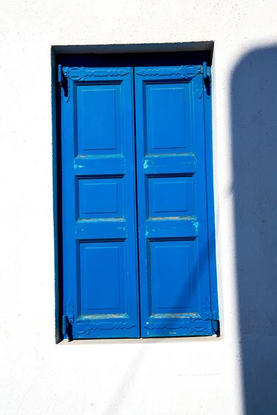 In santorini europe greece    wall — Stock Photo, Image