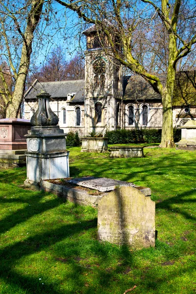 묘지 영국에서 유럽 건설 — 스톡 사진