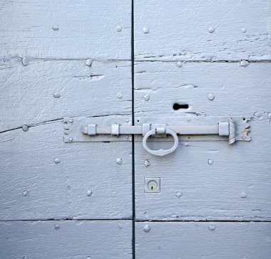 villadosia varese kahverengi pirinç kapı lombardy İtalya  