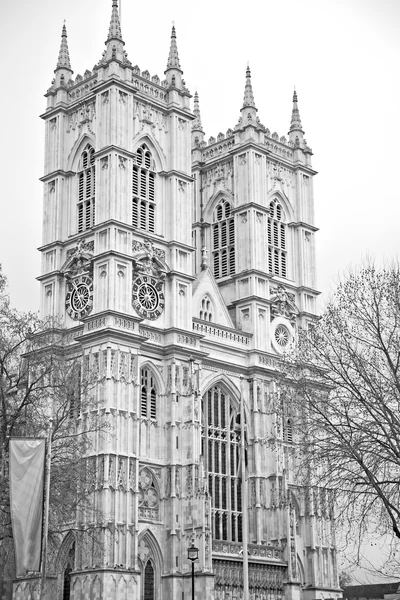 Catedral de Westminster en Londres Inglaterra antigua construcción y — Foto de Stock