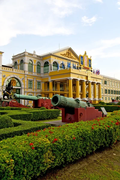 Cannon Bangkok Thaiföld építészet templom — Stock Fotó