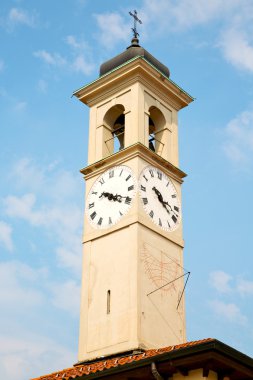 eski kule İtalya Avrupa eski taş ve çan
