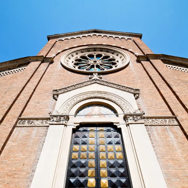 Beautiful old architecture in italy europe milan religion    and — Stock Photo, Image