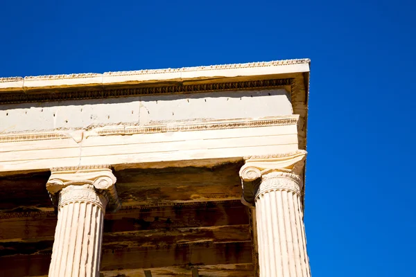 Historical   athens in  architecture and historical place — Stock Photo, Image