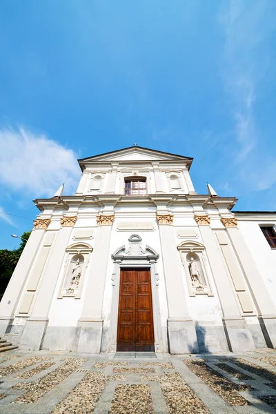 Arquitectura medieval antigua en italia europa milan religion — Foto de Stock