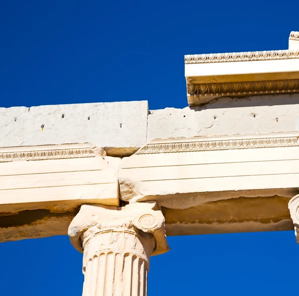 Athens históricos en Grecia la vieja arquitectura y la historica —  Fotos de Stock