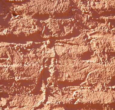 doku duvar eski tuğla inşaat concre Afrika Fas'ta