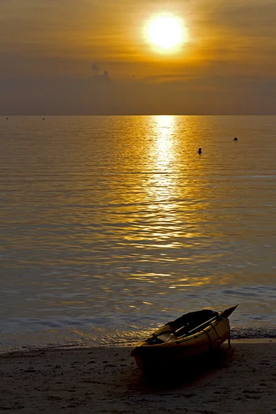 Asia   the  kho phangan bay isle   and south china  sea — Stock Photo, Image