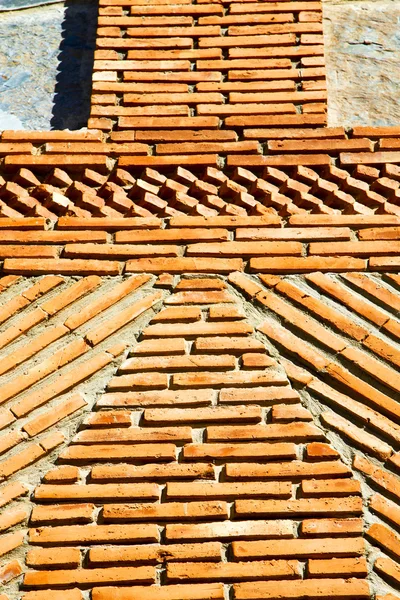 V Africe Maroko staré betonové cihly — Stock fotografie