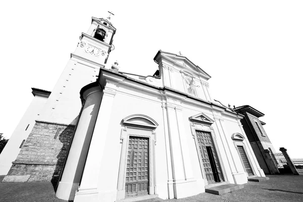 Παλιά αρχιτεκτονική στην Ιταλία Ευρώπη milan θρησκεία και το φως του ήλιου — Φωτογραφία Αρχείου
