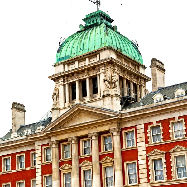 Oude bouw in Engeland europa london muur antiek en licht — Stockfoto