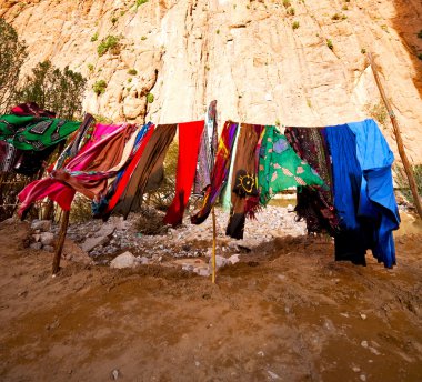  todra gorge Fas Afrika ve eşarp Dükkanı