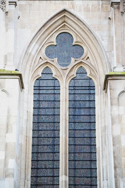 Catedral de Westminster en Londres Inglaterra antigua construcción y — Foto de Stock