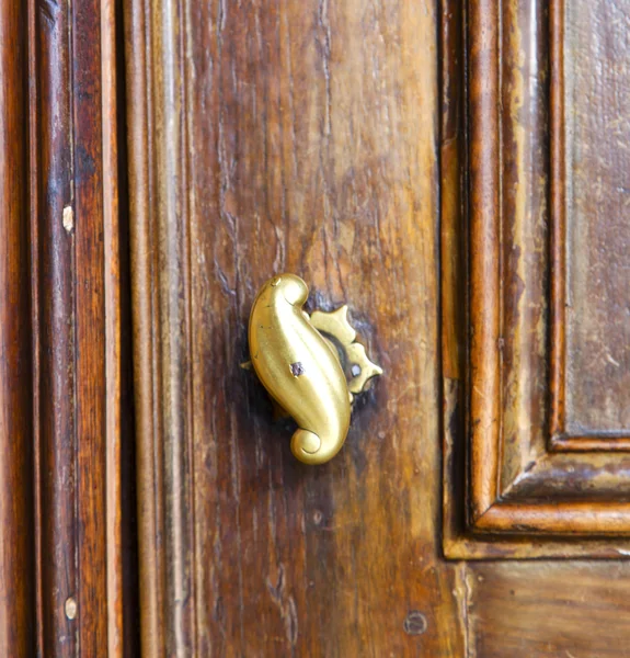 Abstract  house  door    in italy — Stock Photo, Image