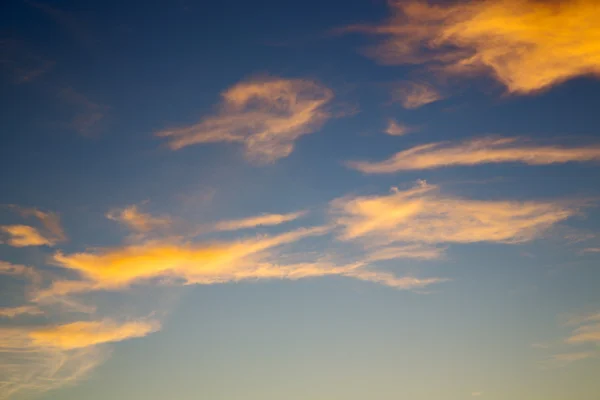 Der Sonnenaufgang in farbigen — Stockfoto