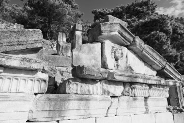  taş ve antalya arykanda Türkiye Asya gökyüzü tiyatroda bir