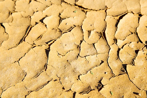 Brązowy suchy piasek w abstrakcyjny — Zdjęcie stockowe