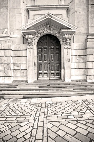 Kapı st paul Katedrali Londra england eski yapılar ve re — Stok fotoğraf