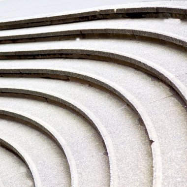 Londra eski adımları ve mermer eski çizgi 