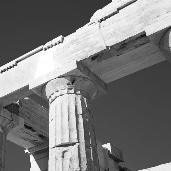 Aten w Grecji stary architektura i historica — Zdjęcie stockowe