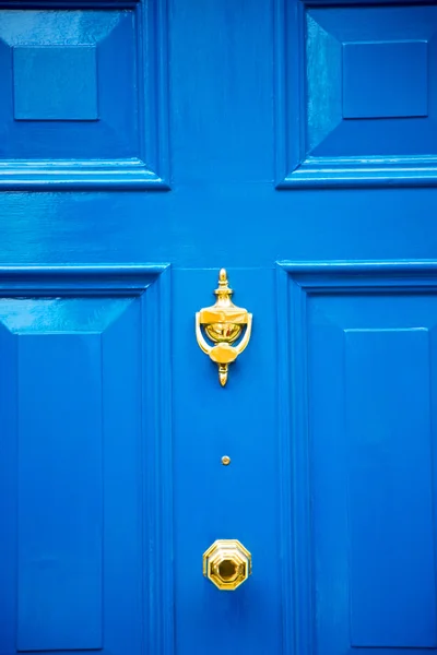 Punho azul em Londres — Fotografia de Stock