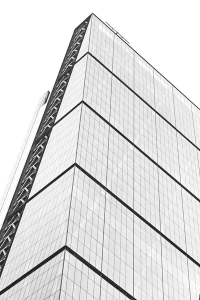 Londra gökdelen finans bölgesine ve penceresinde yeni bina — Stok fotoğraf