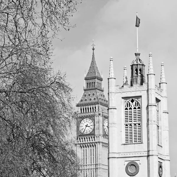 London big ben und historischen alten bau england im alter cit — Stockfoto