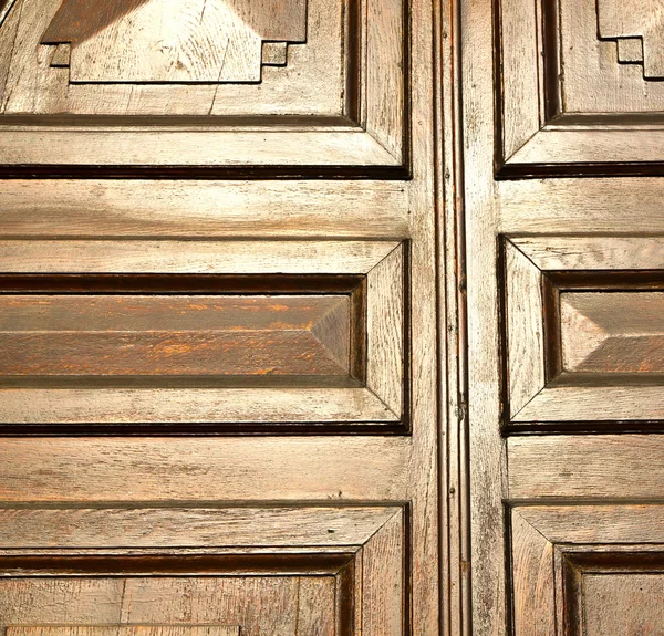 Porte abstraite en colonne lombarde le milano vieux — Photo