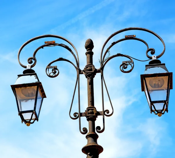 Abstract europe in the sky of italy lantern and  illumination — Stock Photo, Image